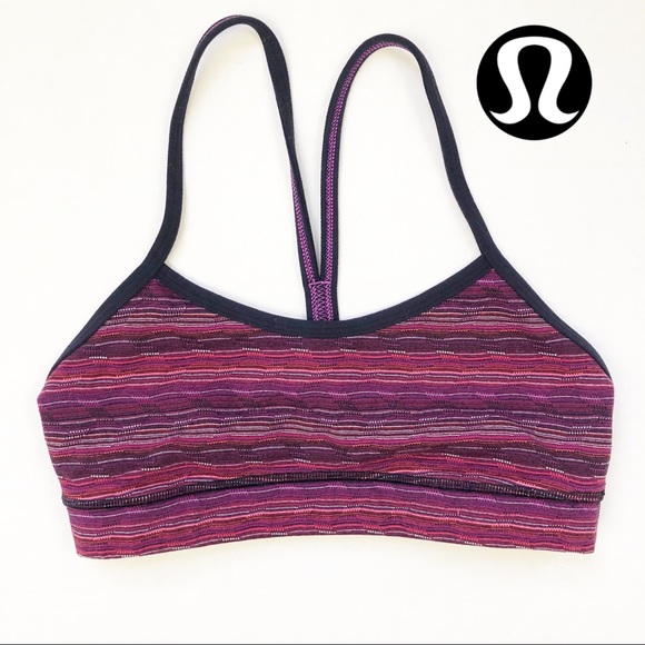 lululemon athletica Other - Lululemon Flow Y 4 Sports Bra Wee Are From Space 4